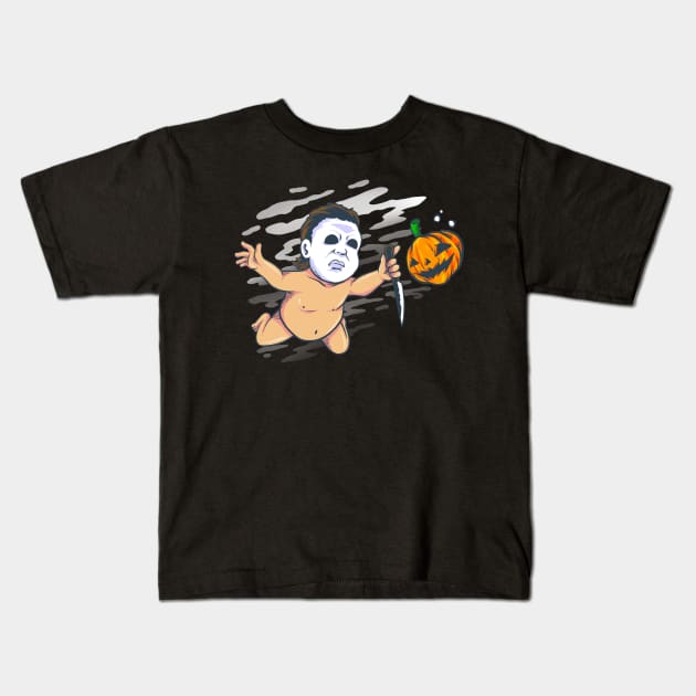 finding myers Kids T-Shirt by spoilerinc